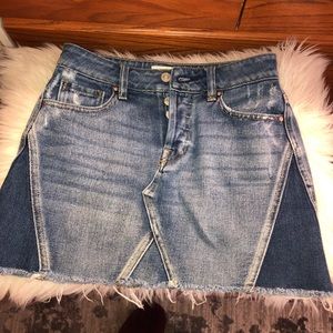 Pacsun jean skirt
